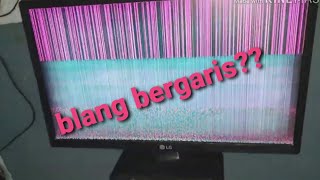 Tv led lg 22 gambar macet2 atau goyang