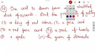 #CBSE-STATE BOARD-10TH CLASS#PROBABILITY#Problems from 11 to 15 with solutions-class2