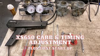 XS650 carb & Timing adjustments