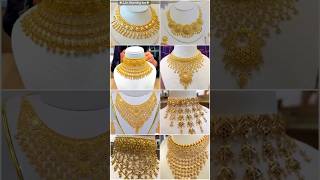 22K Bridal Gold Choker Set #gold #bridalgoldnecklace #arabicgold #ذهب #trending #shorts