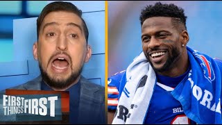 FIRST THINGS FIRST | Emmanuel Sanders joins Nick Wright reacts to Bills vs Dolphins in Week 8