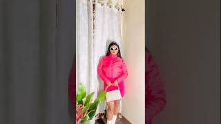 MYNTRA winter Fashion Pink edition | Myntra | Fashion #viral #explore #trending #shortsfeed #shorts