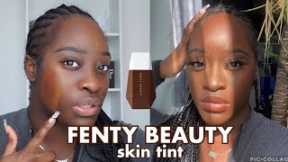 *NEW* FENTY BEAUTY Eaze Drop Skin Tint | shade 21 and 22 | first impressions, swatches & comparisons