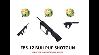 Fed Arm FBS-12 Review Table Top Hunting Sporting Shotgun