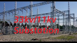 33kv/11kv Electrical Substation Basic Layout                  #ElectricalSubstation #BasicLayout #LA