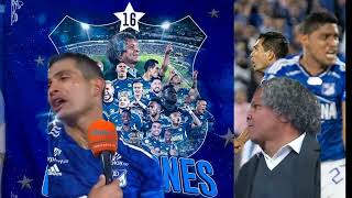 LAS TREMENDAS PALABRAS DE MACALISTER SILVA PARA GAMERO ! Millonarios Campeón 2023 l 🏆