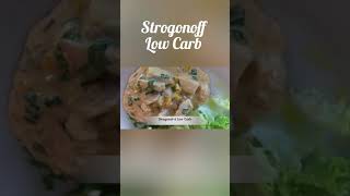 STROGONOFF DE FRANGO LOW CARB | DELICIOSO E FÁCIL DE FAZER #shorts