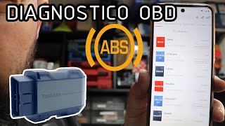 Diagnostico OBD de ABS con TopScan Pro