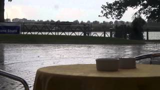 Amazing Hailstorm at lago dei salici, Caramagna