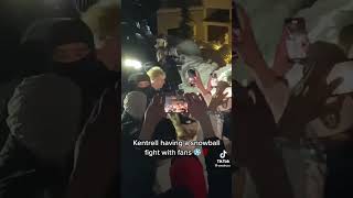 NBA Young Boy have Swon ball fight with his fans