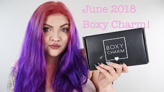 Boxy Charm June 2018 | Makayla Wetmore