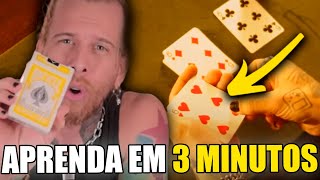 Como fazer o TRUQUE que enganou 50 MÁGICOS PROFISSIONAIS | TUTORIAL de MÁGICA com BARALHO