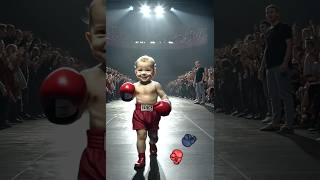 🥊 Lil’ Champs in the Ring! Kids Showing Off Their Boxing Skills! | AI Boxer Fun 😂👶