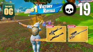 19 Elimination Solo Vs Duos Fortnite OG Reload Win Full Gameplay (Fortnite Chapter 5 Season 3)