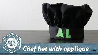 Making a chef hat for Al's Hack Shack | Sewing tutorial