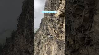 Most Dangerous Road | Kishtwariyat #shortsfeed #travel #mountains #ytshorts #kashmir