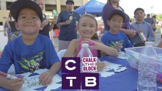 Experience The Experience of Chalk The Block, in Living Color!