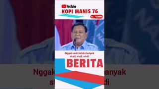 Presiden Prabowo Tegas Ulang 3 Kali Kalimat Ini? #shorts #news