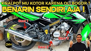 CARA BENARIN PAKING KNALPOT BOCOR - SERVICE SENDIRI AJA