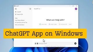 How to Install ChatGPT on Windows for Free