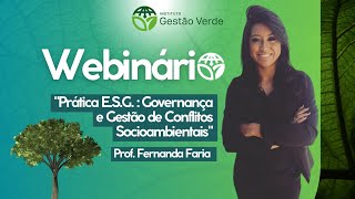 Aprenda o ESG NA  PRÁTICA -  Profª.Fernanda Faria