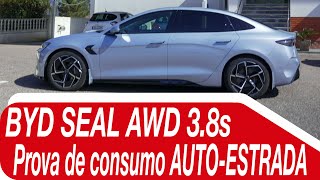 BYD Seal AWD 3.8s - prova de consumo.breve contacto