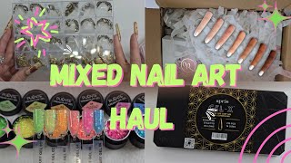 Mixed Nail Art Haul 2024  Temu | Amazon | Red Iguana | Aliexpress