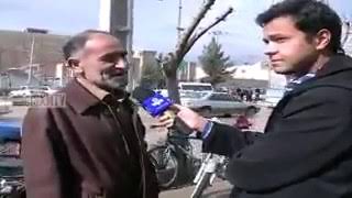 سوتی گزارش خیابانی 😂 رابطه این حکومت با حکومت جهانی حضرت مهدی