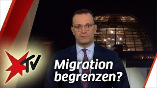 Migranten-Quoten, Abschiebungen und Abschreckung: Vorbild Dänemark? | stern TV Talk mit Jens Spahn