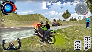 Motocross - Xtreme Motorbike Open City Driving Motorcycle Police Race Bike Stunt Android Gameplay