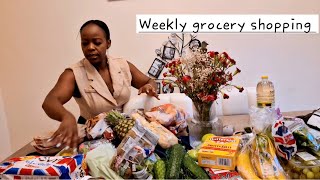 FAMILY  OF 5 GROCERY  SHOP&HAUL+workout