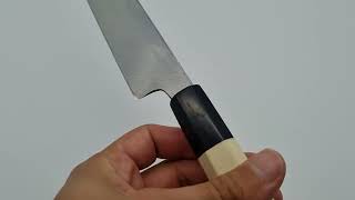 Musashi White Steel #2 Buffalo Magnolia Yanagiba Knife 21cm