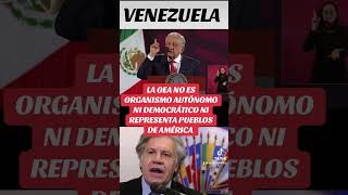 #AMLO ARREMETE VS LA #OEA POR SU #INTROMISIÓN EN #VENEZUELA @elpumapolitico