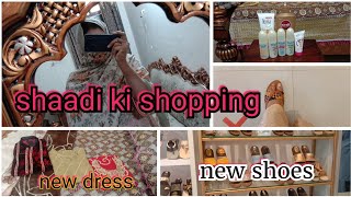 Shaadi ki Shopping 🛍️ Part 1 New Shoes 👠New Dress 🥻👗|Saba Ahmed Vlogs||Aslam Khan VlogsSanoberkhan|