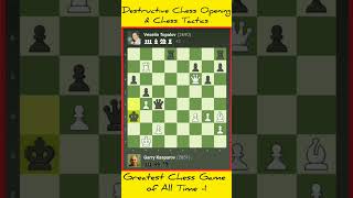 Greatest Chess Game of All Time 1 DESTRUCTIVE CHESS OPENING #chess #chessgame #chessopenings