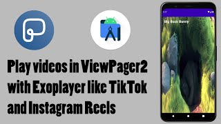 Android Studio - Play videos in ViewPager2 with ExoPlayer like TikTok and Instagram reels (Kotlin)