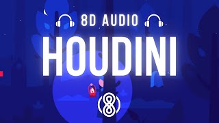 Dua lipa • Houdini🎧8D Audio🎧 | (Lyrics)