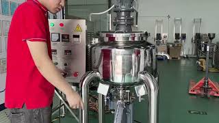 Mixing Pot Rotor Pump  Semi-Automatic Horizontal Filling Machine for Liquid Soap and Cosmetic Cream