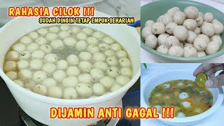 MANTAP‼️RESEP CILOK KUAH PEDAS - RAHASIA CILOKNYA TETAP KENYAL DAN EMPUK WALAU SUDAH DINGIN