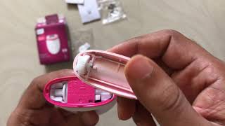 How To Insert Epilator Head And Sensitive Cap In Philips Epilator