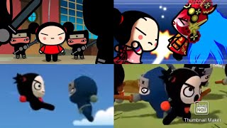 Evolution of fights and battles in Pucca