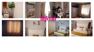 "NEW" BEDROOM DEEP CLEANING/NEW DUVET, PILLOWS+MORE/clean with me #vivian