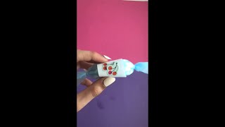 Cute miniature candy squishy using mask #shorts #art #3dart #diy #craft