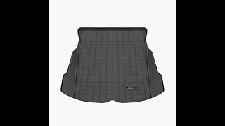 Tesla Model 3 All Weather Trunk Mat Installation