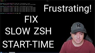 How to fix slow zsh shell startup