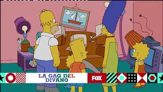 FOX Circus, la gag del divano: l'attrazione dei Simpson