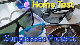 Home Test - Do Sunglasses Protect Eyes from UV Light 🌞?