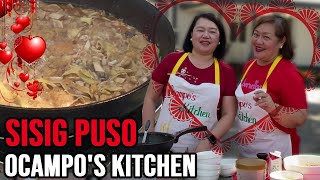 Sisig Puso (Valentines Special) - Ocampo's Kitchen