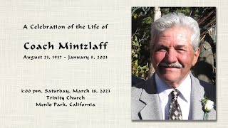 Coach Mintzlaff Memorial Service