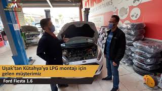 Uşak'tan LPG montajına gelen müşterimiz